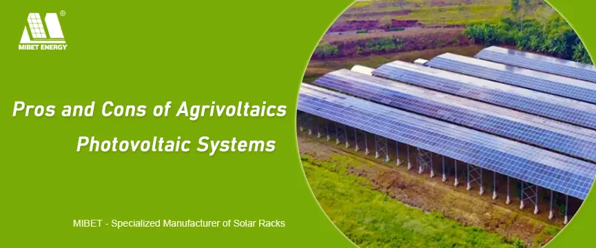 Pros and Cons of Agrivoltaics PV Systems