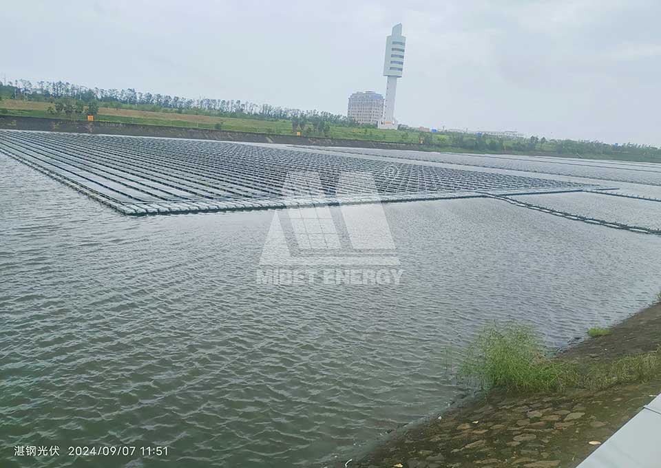 Mibet: Zhanjiang Floating Solar Project Withstands Typhoon