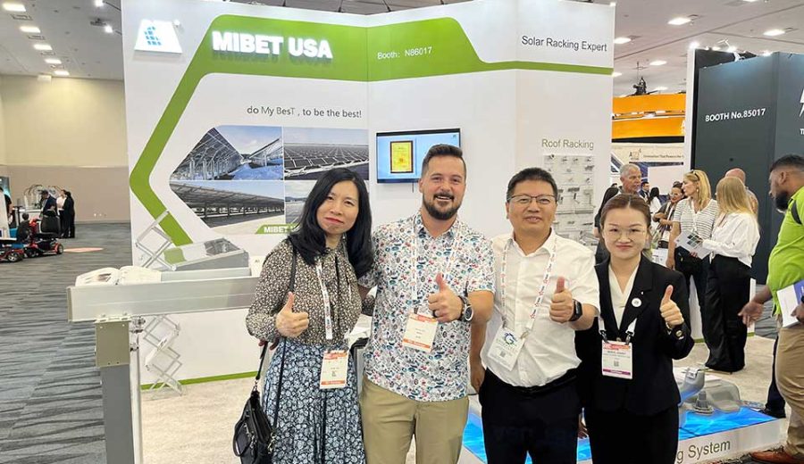 Mibet Showcases Comprehensive PV Mounting Solutions at RE+ 2024