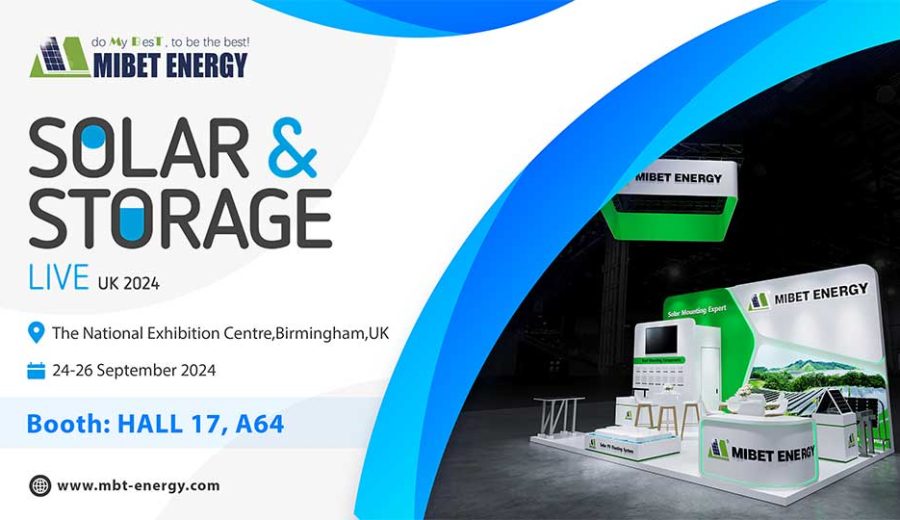 Meet Mibet at Solar & Storage Live UK 2024 in Birmingham