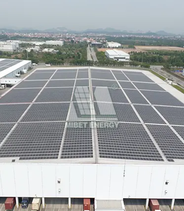 6 MW Metal Roof PV Racking in Vietnam