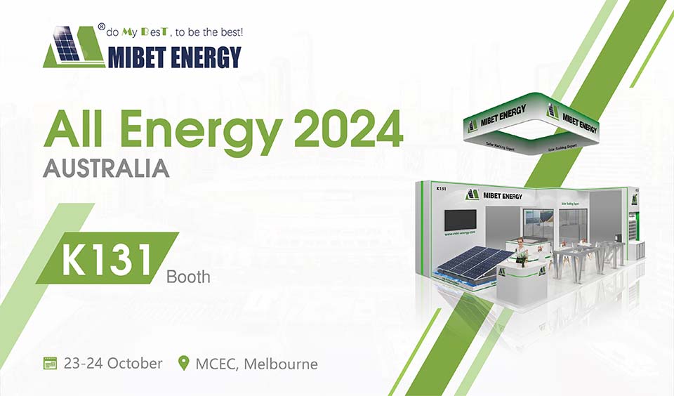 Mibet Showcases Solar Mounting at All-Energy Australia 2024