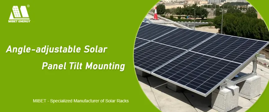 Angle-adjustable Solar Panel Tilt Mounting